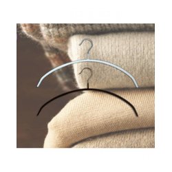 Metal brackets with rubber coating - 46 cm - 2 colors - 50 pcs