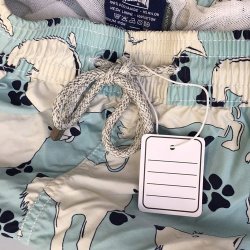 String loops - 180 mm - Snor: Tyk Hvid Bomuld - 5000 stk