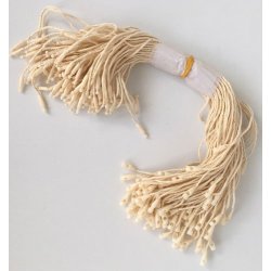 String loops 200 mm - Color: Beige Cotton - 5000 pcs