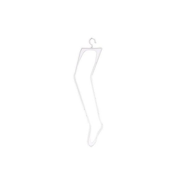 Stocking leg in plastic with hook - flat model - 90 cm