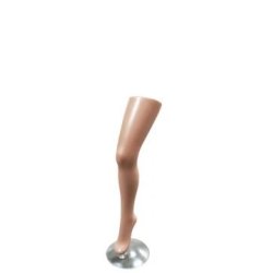 Stocking leg girl skin-colored