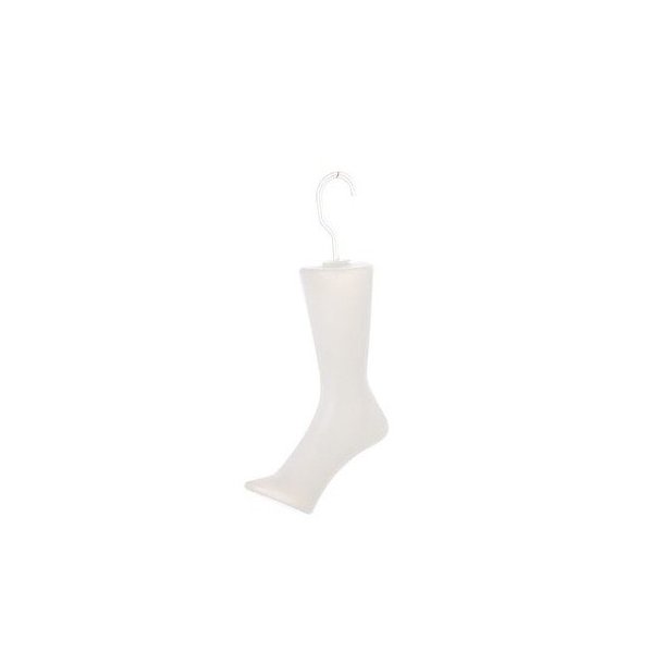 Stocking foot in plastic with hook - 26 cm