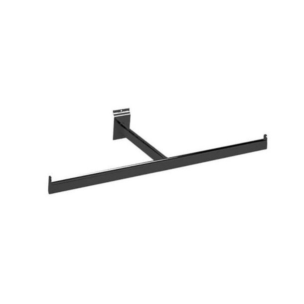 T-bar rod for groove panel or Zeta rail - Black - 60 cm
