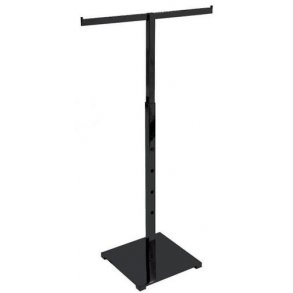 Sort T-display - Höjd 61- 92 cm