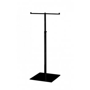 Sort T-display - Höjd 43-81 cm