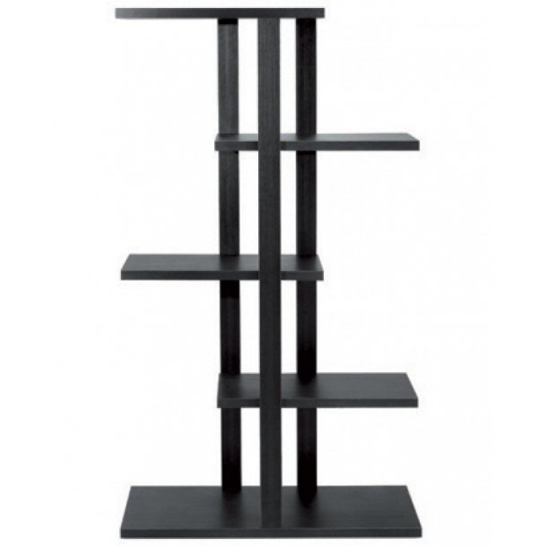 Tower display 5 levels - Black - H165 cm