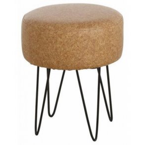 Stool - Stool with cork look