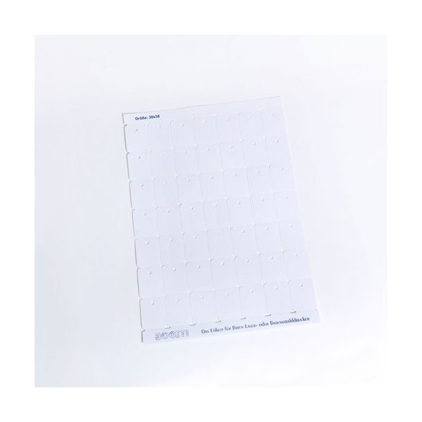 Signs on A4 sheets for pins &amp; loops