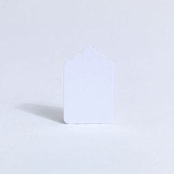 Hanging tags for pins &amp; loops - white - 1000 pcs