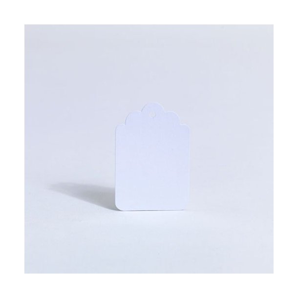 Hanging tags for pins &amp; loops - white - 1000 pcs