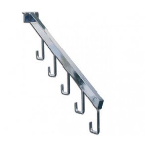 Curtain rod bracket för 12 mm gardinstng, Krom