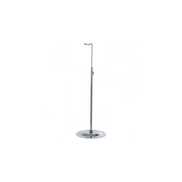 Task stand - Chrome - Height 42-70 cm