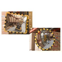 TIGER sikkerhedspejle, runde og rektangulre - flere strrelser