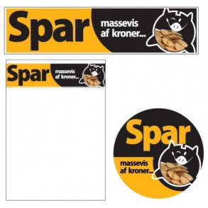 Sales material, Offer theme 2 - Save lots of money...