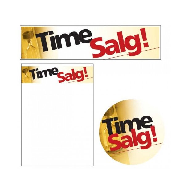 Sales material, Offer theme 6 - Time Sales!