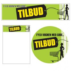 Sales material, Offer theme 9 - Fill the cart with good... OFFER