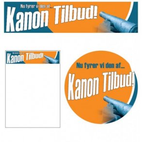 Sales material, Offer theme 10 - Now we're firing it up ... Great Offer!