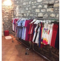 FLEX clothes rack in chrome