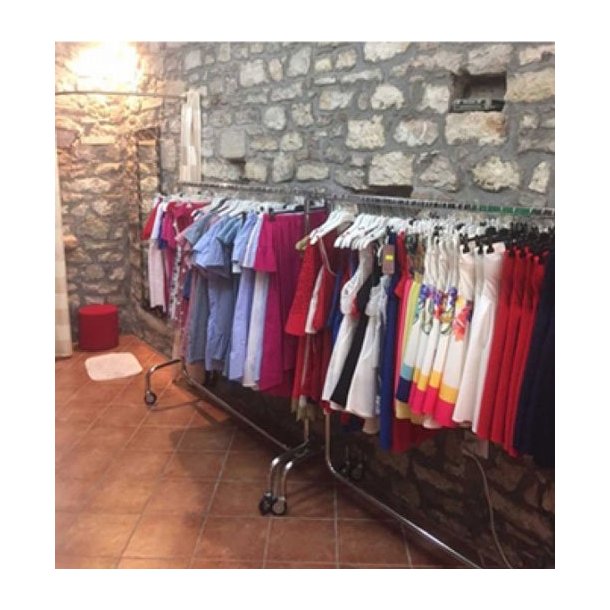 FLEX clothes rack in chrome