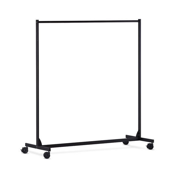 Clothing rack on wheels - Width 150 cm - Black - discontinued, to be deleted