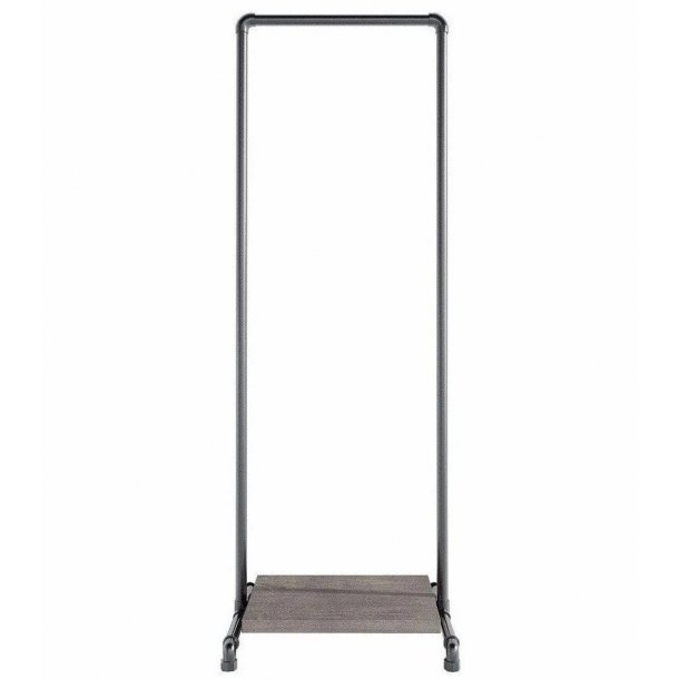 Wood Sort Clothes Rack with Bottom