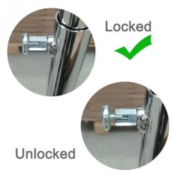 LUXURY clothes rack, garment rack, "The long" in chrome