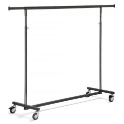 LUXURY clothes rack, garment rack, "The long" in Black