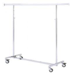 LUXURY clothes rack, garment rack, "The long" in chrome