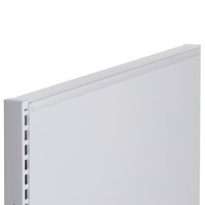 Topafslutning for gulvreol 90 cm | Hvid