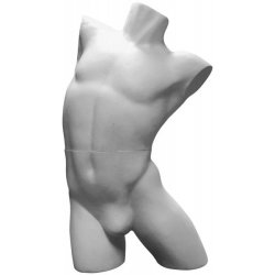 Torso - Flamingotorso - Herretorso - 2-delt - white