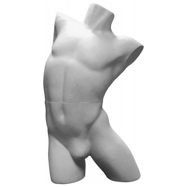 Torso - Flamingotorso - Herretorso - 2-delt - white