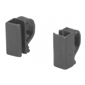 Thread / wire clips for plastic frames - 10 sets - black