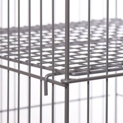 Wire basket - Sales basket - Gray