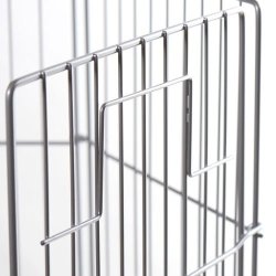 Wire basket - Sales basket - Hexagonal - Gray