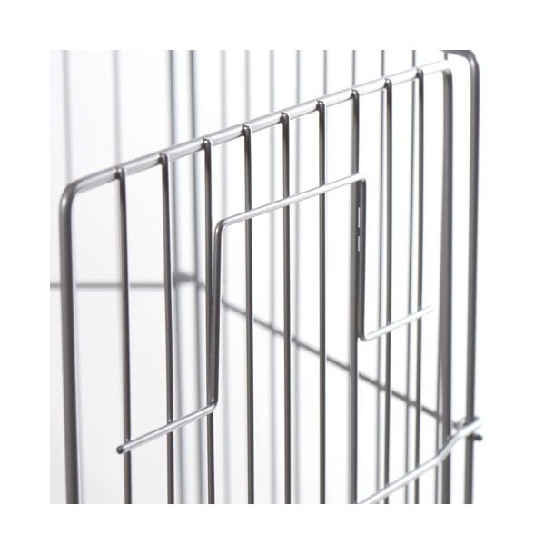 Wire basket - Sales basket - Hexagonal - Gray