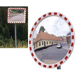 MIRAC trafikspejle i akrylglas, rektangulre og runde, flere strrelser