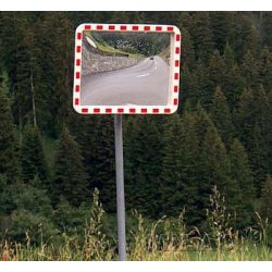 MIRAC trafikspejle i akrylglas, rektangulre og runde, flere strrelser