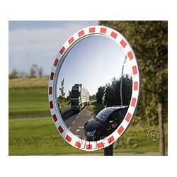 MIRAC trafikspejle i polycarbonat, rektangulre og runde, flere strrelser