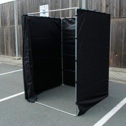 Portable dressing room - Mobile dressing room - 100 cm x 100 cm