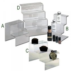 Trin-display akryl, flere varianter