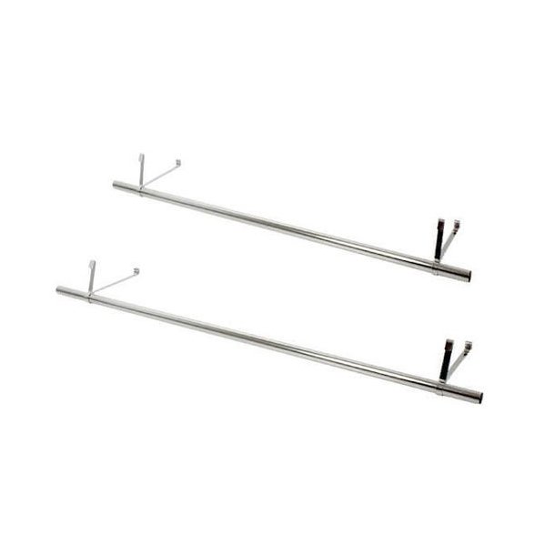 TUBO clothes rail - Chrome - 91 &amp; 122 cm 