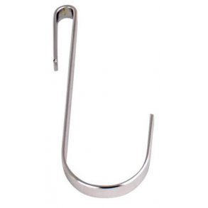 TUBO hylla krok - Stor - Krom - H11 cm