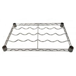 TUBO Metal Vinhylde - Krom - 60 x 36 cm