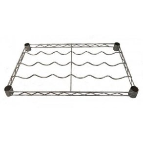 TUBO Metal Vinhylde - Krom - 60 x 36 cm