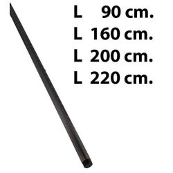 Tube reel-ben with adjustable shoes - Black - can be put together