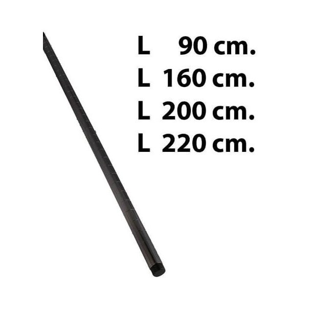 Tube reel-ben with adjustable shoes - Black - can be put together