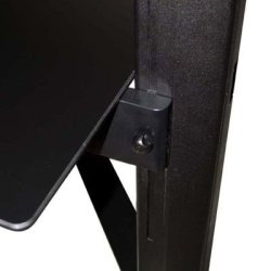 TV stand without visible cables