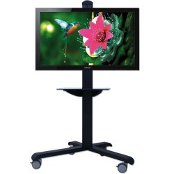 TV stand without visible cables