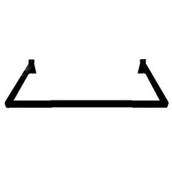 U-hanger rod for groove panel - Black - 60 cm