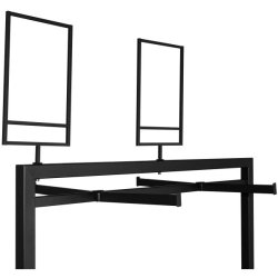 STABIL Street rack with confection - black